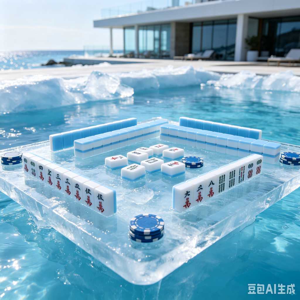 flat print mahjong set