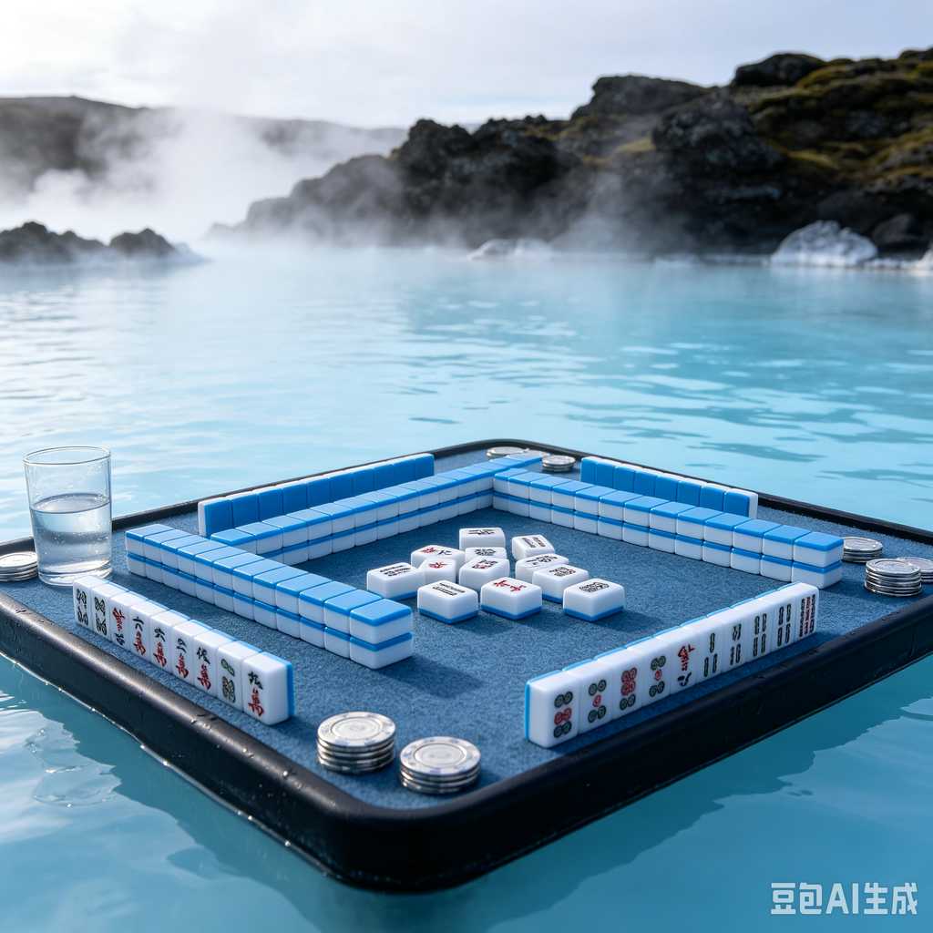 wood mahjong tiles