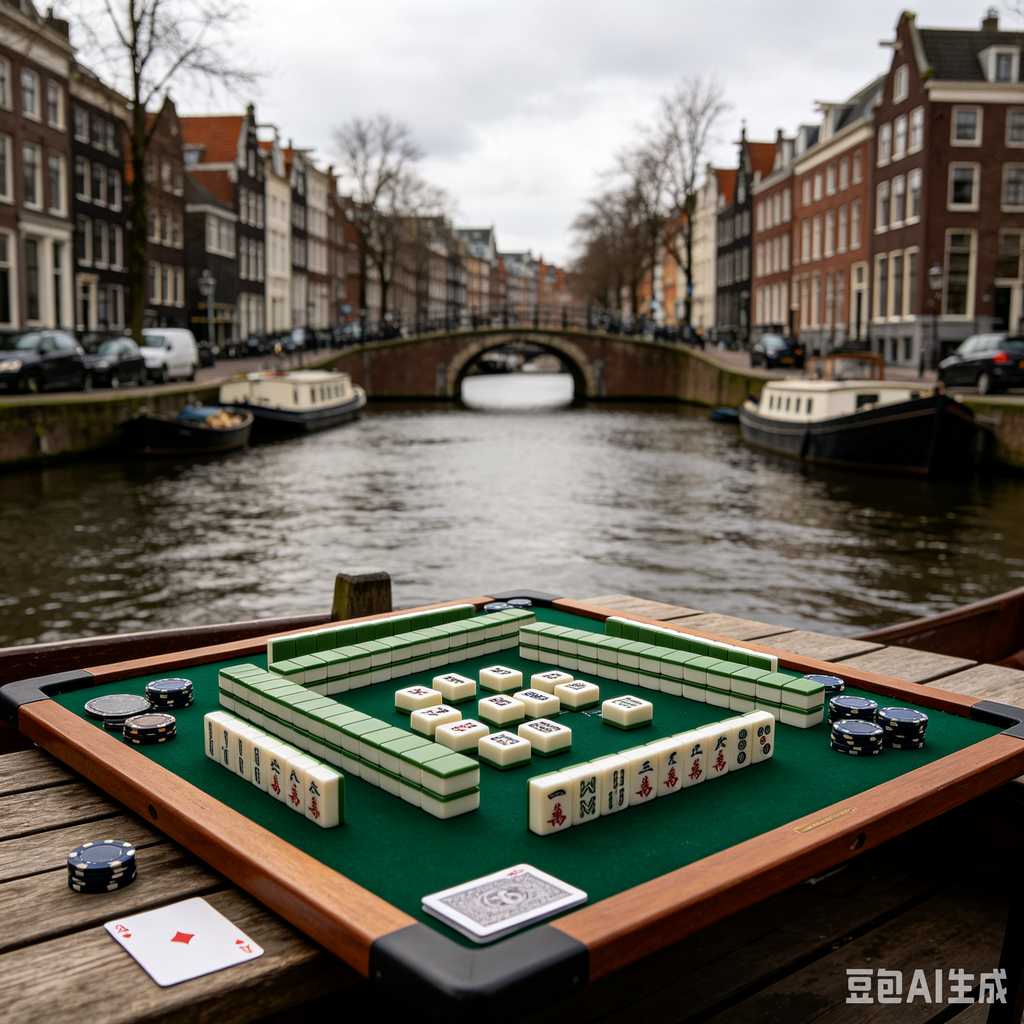 mahjong set with storage case