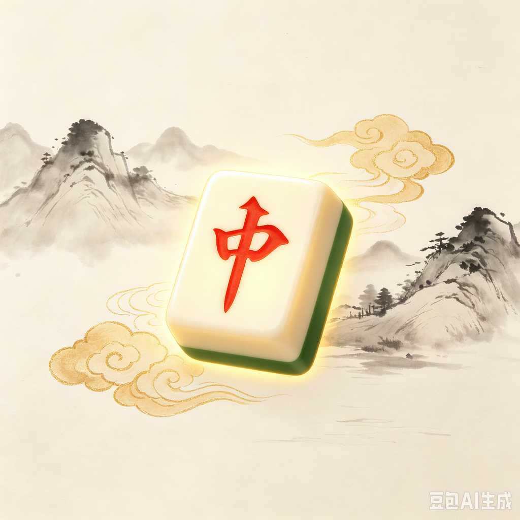 elegant mahjong gift set